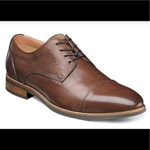 Florsheim Cognac Cap Toe Oxfords